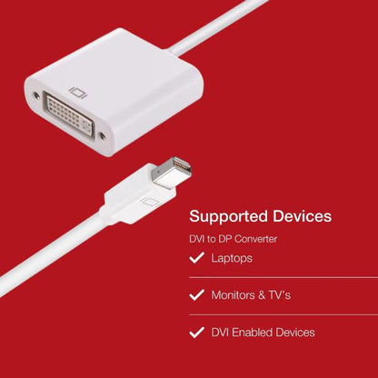 Shintaro Mini DisplayPort (MDP) to DVI Adapter - Connect Mac or Notebook to Monitor, HD TV, or Pr... - Image 4