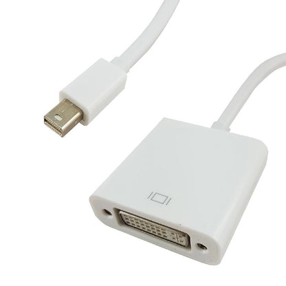 Shintaro Mini DisplayPort (MDP) to DVI Adapter - Connect Mac or Notebook to Monitor, HD TV, or Pr...