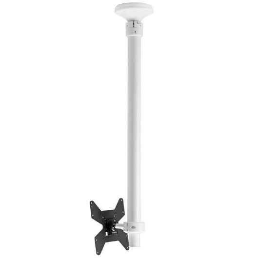 Atdec Telehook 1040 Tilt Ceiling Mount Short up to 900mm. Max load 25kg. VESA up to 200x200. White
