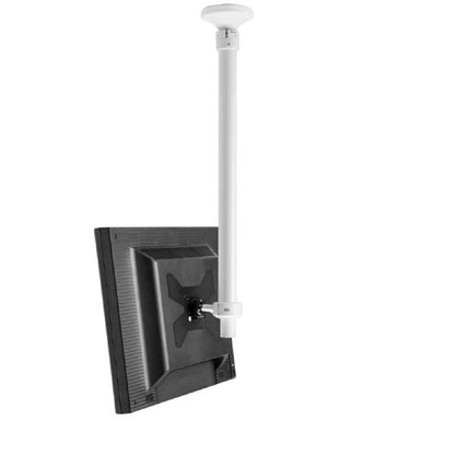 Atdec Telehook 1040 Tilt Ceiling Mount Short up to 900mm. Max load 25kg. VESA up to 200x200. White