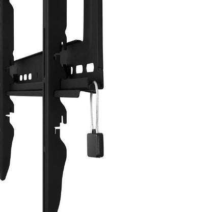 Atdec Telehook 40100 Fixed Mount for Large Displays. Max load 150kg. VESA up to 800x600. Black Finish.