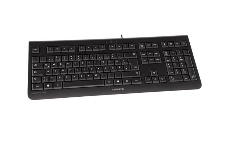 Cherry KC 1000 Quiet all rounder keyboard, USB, Black (JK-0800) - Standard QWERTY Layout (pic dif... - Image 2