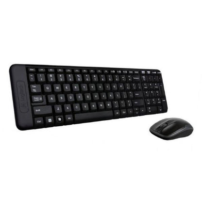 Logitech MK220 Wireless Keyboard  Mouse Combo Much smaller design, same keys 2.4 GHz 128-bit AES encryption Fewer battery hassles