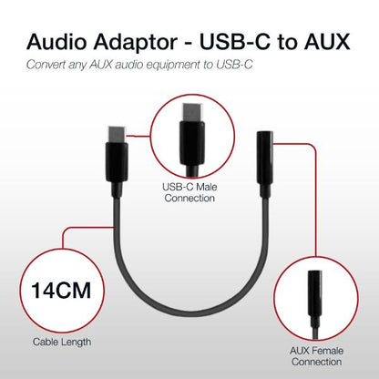 Shintaro USB-C to AUX 3.5mm Adaptor with Built-in 32-bit DAC for Headphones and Headsets, Compact... - Image 4
