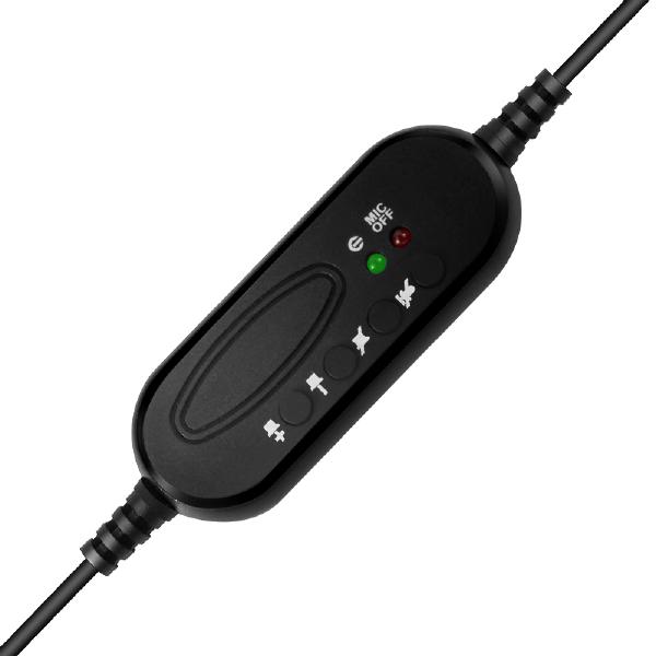 Shintaro Stereo USB Headset with Noise Cancelling Microphone (SH-127) - Adjustable, Lightweight,... - Image 3