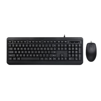 Shintaro Wired Keyboard & Mouse Combo - Ergonomic Design, Spill-Resistant, USB Plug & Play, Comfo... - Image 3