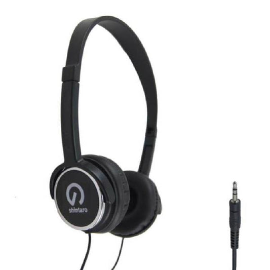 Shintaro Kids Stereo Headphones with Safety Volume Limit, Adjustable Headband, and 1m Cable for S...