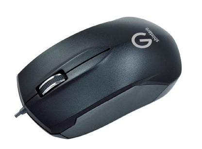 Shintaro 3 Button Optical Mouse with USB 2.0 & PS/2 Adapter - Ergonomic Design for Precision on A... - Image 2