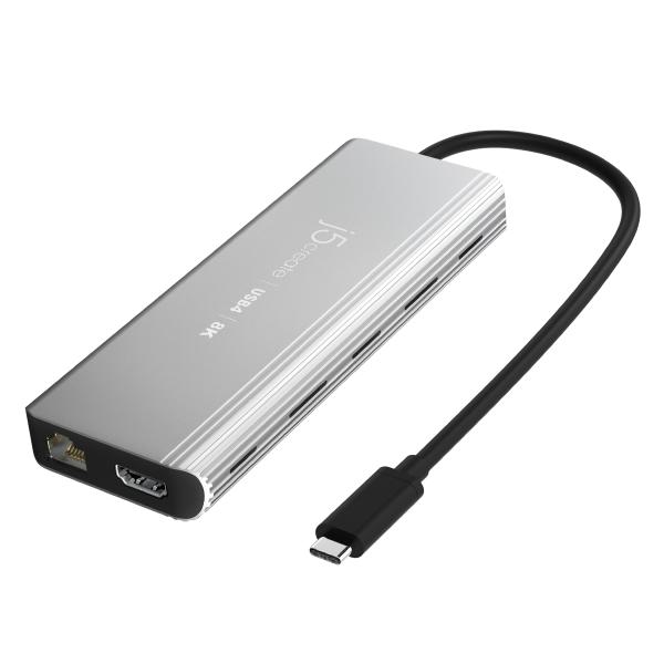 J5create JCD403 USB4 8K Multi-Port Hub Features a USB4 Controller - (USB-C to 8K HDMI, RJ45 2.5Gb... - Image 7