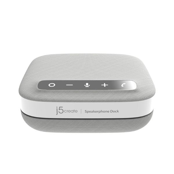 J5create JCDS335 USB-C 4K Speakerphone Dock (USB-C 3.2 Gen 2, USB-A 3.2 Gen 2, RJ45 Gigabit Ether...