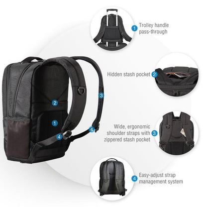 Everki Studio Slim Laptop Backpack up to 14.1-Inch, MacBook Pro 15
