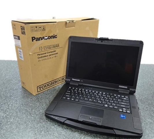 Panasonic Toughbook 55 Mk2 i5-1145G7, 8GB,  256GB SSD Opal, 14" FHD TS High Bright, VGA + True Serial + 4th USB 3.1, Wifi, 4G, DPT, W11P, 6MO Wty