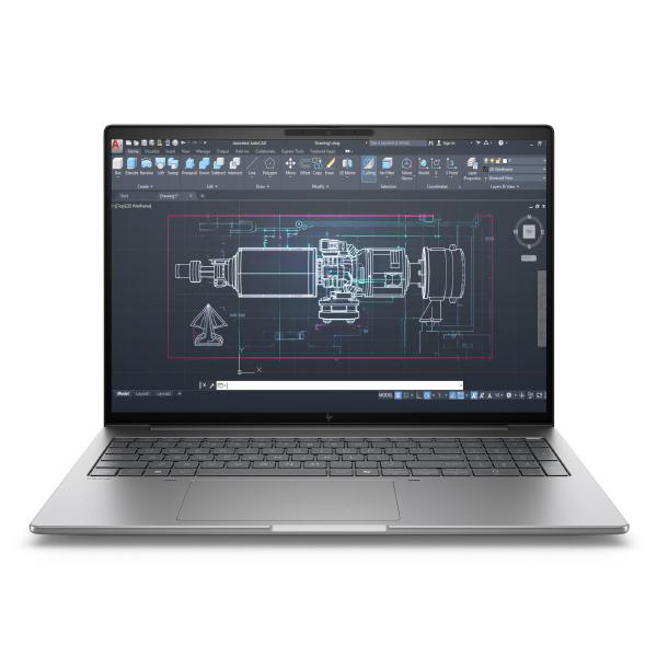 HP Zbook 8 G1i, Intel Core Ultra 5-225H, 16" WUXGA TS (1920x1200), 16GB (1x16GB) DDR5-6400, 512GB...