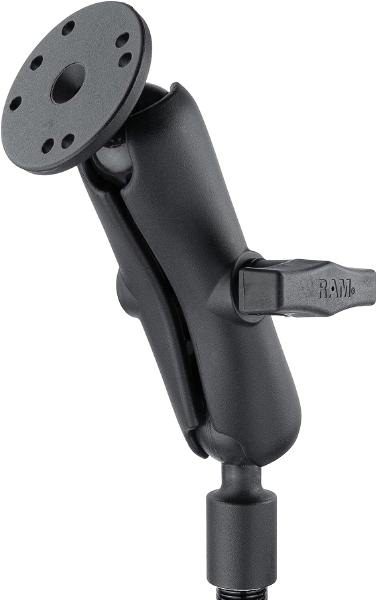 RAM Pod HD Vehicle Mount for FZ-G2 with 18" Aluminum Rod and Round Plate - Tablet Accessories - Image 2