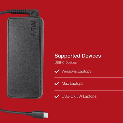 Shintaro 65W GaN USB-C Notebook Charger with PD Fast Charging for MacBook, Dell, Lenovo, HP, and... - Image 5