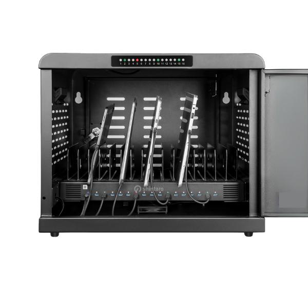 Shintaro 16-Port USB-C PD3.0 1000W GaN Charging Cabinet for Smartphone, Tablet, & Notebook Device... - Image 5