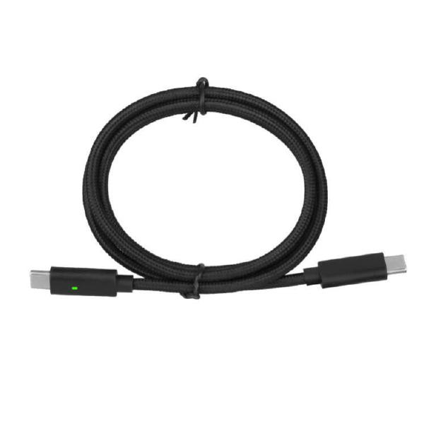 Shintaro 30cm 240W USB-C to USB-C Braided Cables with E-Marker Chip & Dual Light Indicator (16 Pa... - Image 2