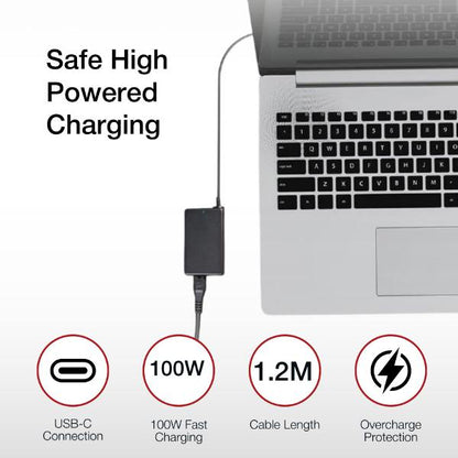 Shintaro 100W USB-C Universal Laptop Charger - Fast, Powerful Charging for Laptops, Smartphones,... - Image 4