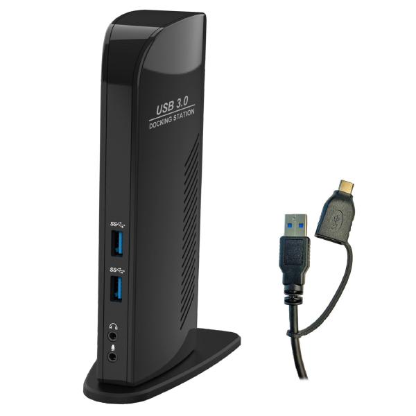 Shintaro Blazer USB3.0 USB-A/USB-C Dual Display Docking Station, Box Damage Only - Notebook Acces... - Image 2