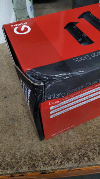 Shintaro Blazer USB3.0 USB-A/USB-C Dual Display Docking Station, Box Damage Only - Notebook Acces... - Image 5