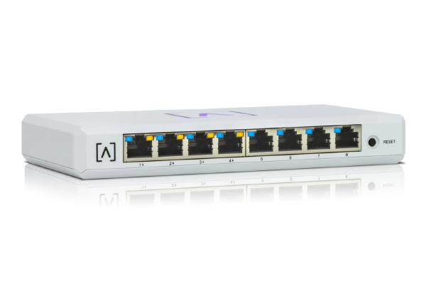 Alta Labs S8-POE 8-Port PoE Switch, Layer 2, 4x 802.3at PoE+ Ports & 4x Non-PoE Ports, 60w PoE Bu... - Image 2