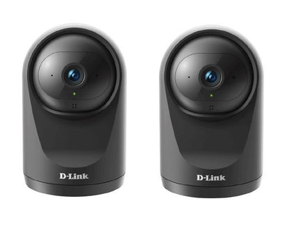 D-Link DCS-6500LHV2, H.264 Compact Indoor Full HD Pan & Tilt Wi-Fi Camera, 2Pack - IP Cameras