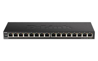 D-Link 16-Port Low Profile Gigabit Unmanaged Desktop Switch with 16 Gigabit ports