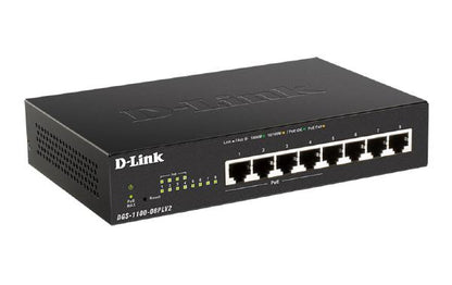 D-Link 8-Port Gigabit Smart Managed PoE Switch with 4 RJ45 and 4 PoE Ports