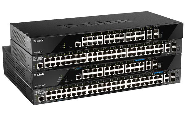 D-Link DGS-1520, 52-Port Stackable Smart Managed Switch with 44 Base-T PoE, 4 (2.5G) Base-T PoE,...
