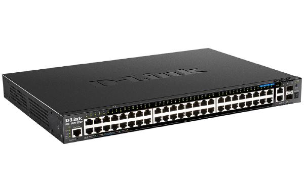 D-Link DGS-1520, 52-Port Stackable Smart Managed Switch with 44 Base-T PoE, 4 (2.5G) Base-T PoE,... - Image 3