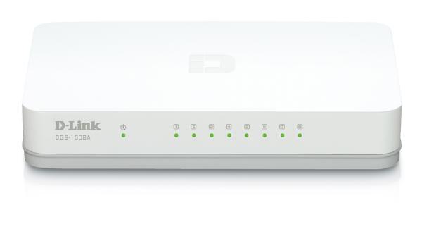 D-Link 8-Port Gigabit Unmanaged Desktop Switch with 8 Gigabit RJ45 Ports - Network - Switches - Image 2