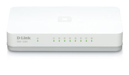 D-Link 8-Port Gigabit Unmanaged Desktop Switch with 8 Gigabit RJ45 Ports - Network - Switches - Image 2