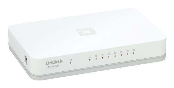 D-Link 8-Port Gigabit Unmanaged Desktop Switch with 8 Gigabit RJ45 Ports - Network - Switches - Image 3