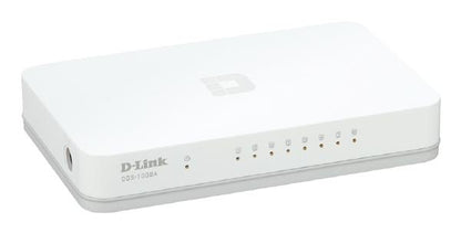 D-Link 8-Port Gigabit Unmanaged Desktop Switch with 8 Gigabit RJ45 Ports - Network - Switches - Image 3
