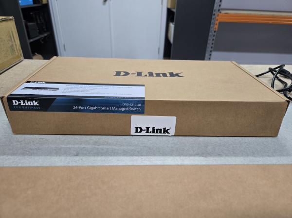 D-Link 28-Port Gigabit Smart Managed Switch with 24 BRJ45 and 4 GbE/SFP Combo Ports ***BOX OPENED... - Image 2