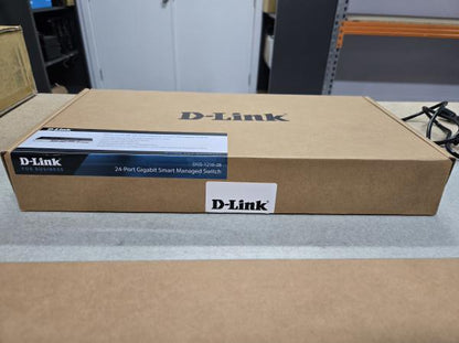 D-Link 28-Port Gigabit Smart Managed Switch with 24 BRJ45 and 4 GbE/SFP Combo Ports ***BOX OPENED... - Image 2