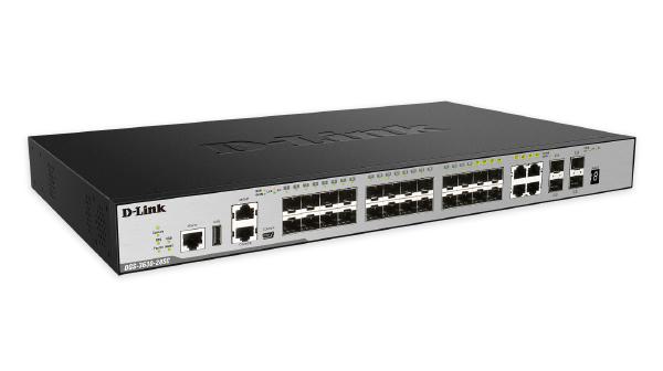 D-Link DGS-3630, 28-Port Stackable Managed Switch with Standard Image with 20 SFP, 4 Combo BASE-T... - Image 2