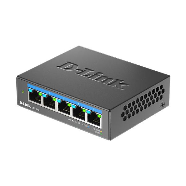 D-Link DMS-105, 5-Port Unmanaged Switch with 5 Multi Gigabit Ethernet Ports - Network - Switches - Image 3