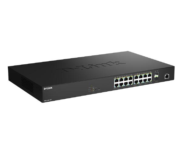 D-Link DMS-1250-18P, 18-Port Multi-Gigabit Smart Managed PoE++ Switch with 16 (2.5G) 90W PoE++ an... - Image 2