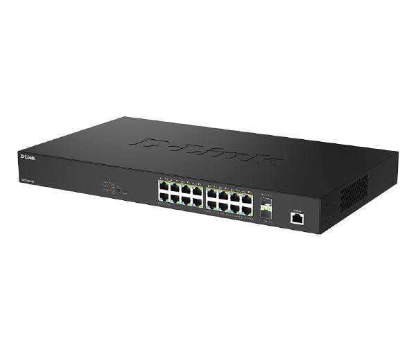 D-Link DMS-1250-18P, 18-Port Multi-Gigabit Smart Managed PoE++ Switch with 16 (2.5G) 90W PoE++ an... - Image 3
