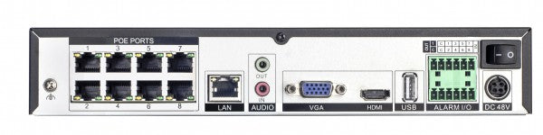 D-Link DNR-F4108-08P Vigilance 8-Channel H.265 PoE Network Video Recorder - IP Cameras - Image 2