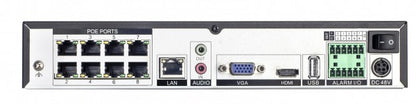 D-Link DNR-F4108-08P Vigilance 8-Channel H.265 PoE Network Video Recorder - IP Cameras - Image 2