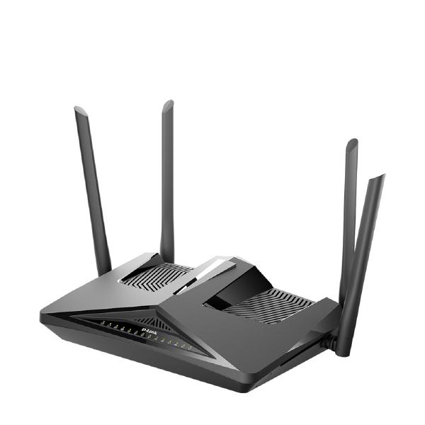 D-Link DSL-X1852E AX1800 Wi-Fi 6 ADSL2/VDSL2+ Modem Router with VoIP - Network - Router - Image 2