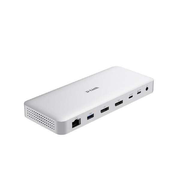 D-Link DUF-901 9-in-1 USB4 Docking Station with DP 1.4 2x, USB -C 4.0 and RJ45 Port - Network - S...