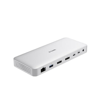 D-Link DUF-901 9-in-1 USB4 Docking Station with DP 1.4 2x, USB -C 4.0 and RJ45 Port - Network - S...
