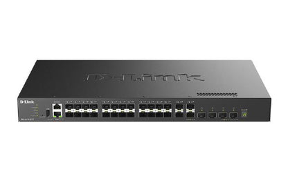 D-Link DXS-3410-32SY, 32-Port Stackable 10G Managed Switch with 28 (10G) SFP and  4 (10/25G) SFP2...