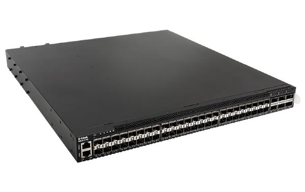 D-Link DXS-3610, 54-Port Stackable 10G Managed Switch with 48 (10G)SFP/SFP+ and 6 (40/100G) QSFP+... - Image 2