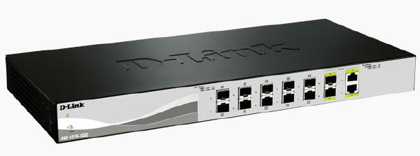 D-Link DXS-1210, 12-Port 10 Gigabit Ethernet Smart Managed Switch with 10 SFP+ and 2 BASE-T (100M... - Image 2
