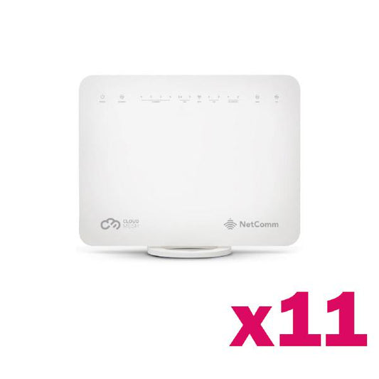 NetComm NF18MESH CloudMesh Wi-Fi 5 VDSL2/ADSL2 Networking Gateway with VoIP (10PCE + 1Free) - Net...