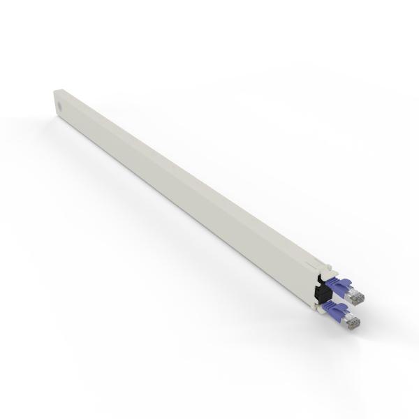 Patchbox.One 30RU STP Violet Cat6A Cable Management Cassette, To be Installed in Patchbox.One Fra...